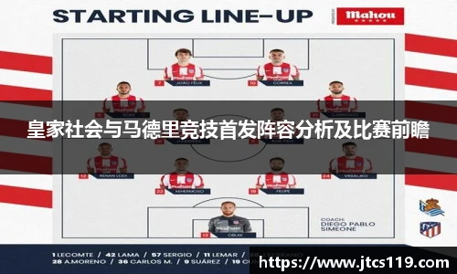 皇家社会与马德里竞技首发阵容分析及比赛前瞻